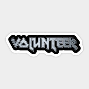 Volunteer Sticker